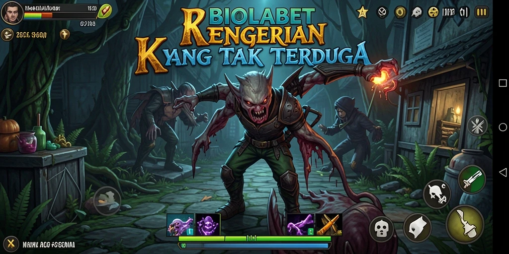 Gameplay menyeramkan di dunia kegelapan BIOLABET.