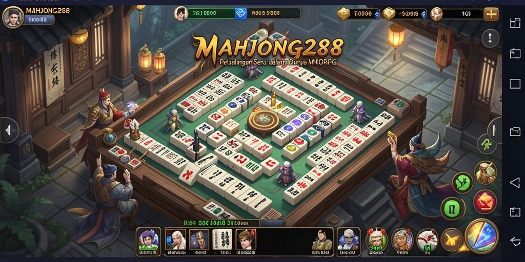 Screenshot gameplay <strong>MAHJONG288</strong> menampilkan petualangan seru dalam dunia MMORPG.