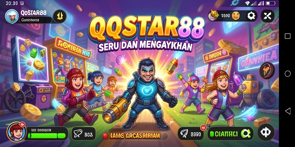 Gameplay seru dan tantangan mendebarkan di QQSTAR88.