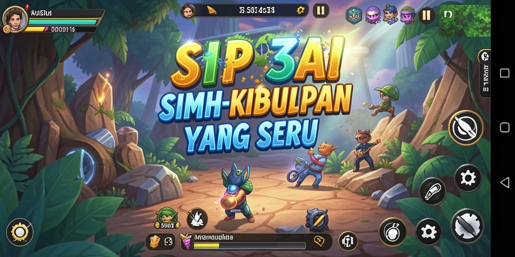 Tampilan gameplay SIP33 yang interaktif dan realistis.